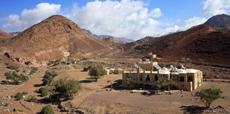 The Feynan Ecolodge is located in the Dana National Wildlife Refuge - ECO-friendly Hotel