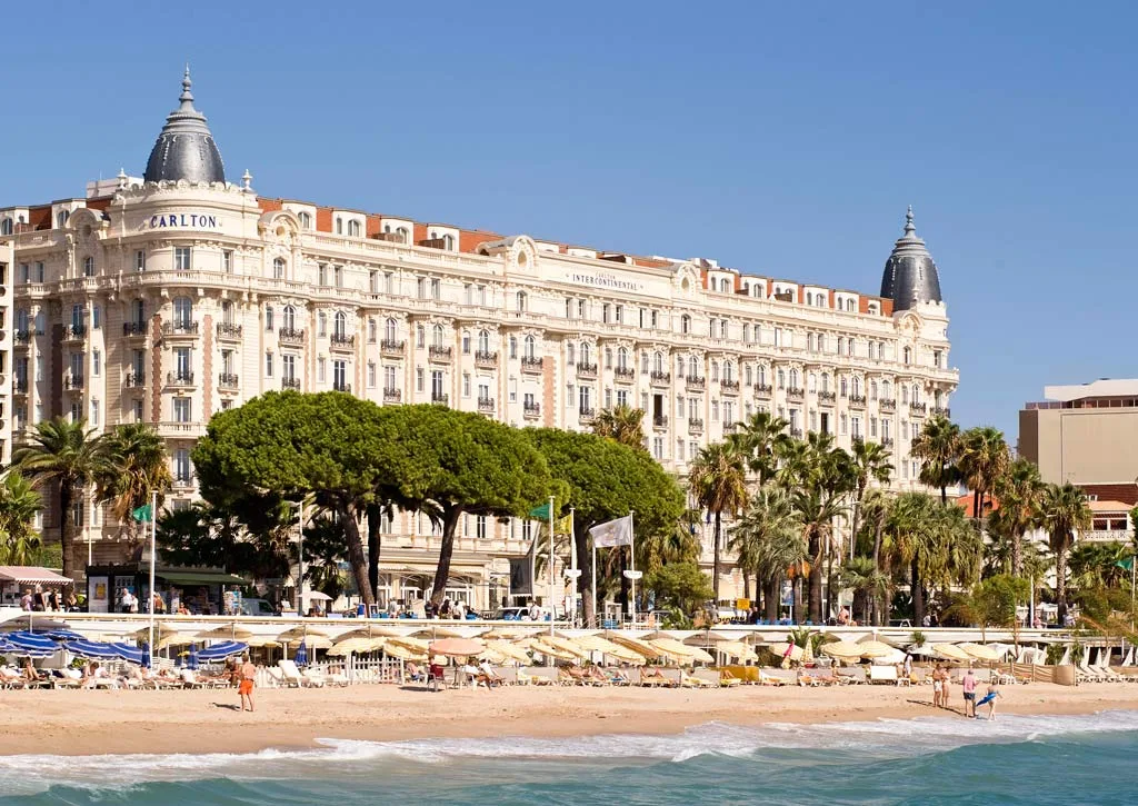 InterContinental Carlton Cannes best 5 start hotels in Nice France